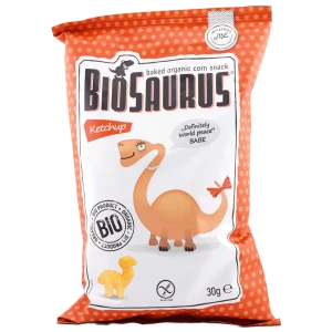 Chrupki kukurydziane Dinozaury ketchupowe BIO 30g