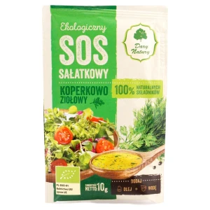 Sos sałatkowy koperkowo-ziołowy eko 10g 