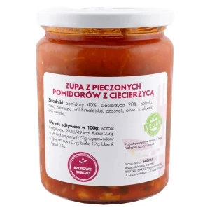 Zupa z pieczonych pomidorów z ciecierzycą 540ml