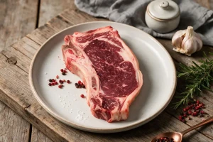 Antrykot wołowy z kością EKO ~500g