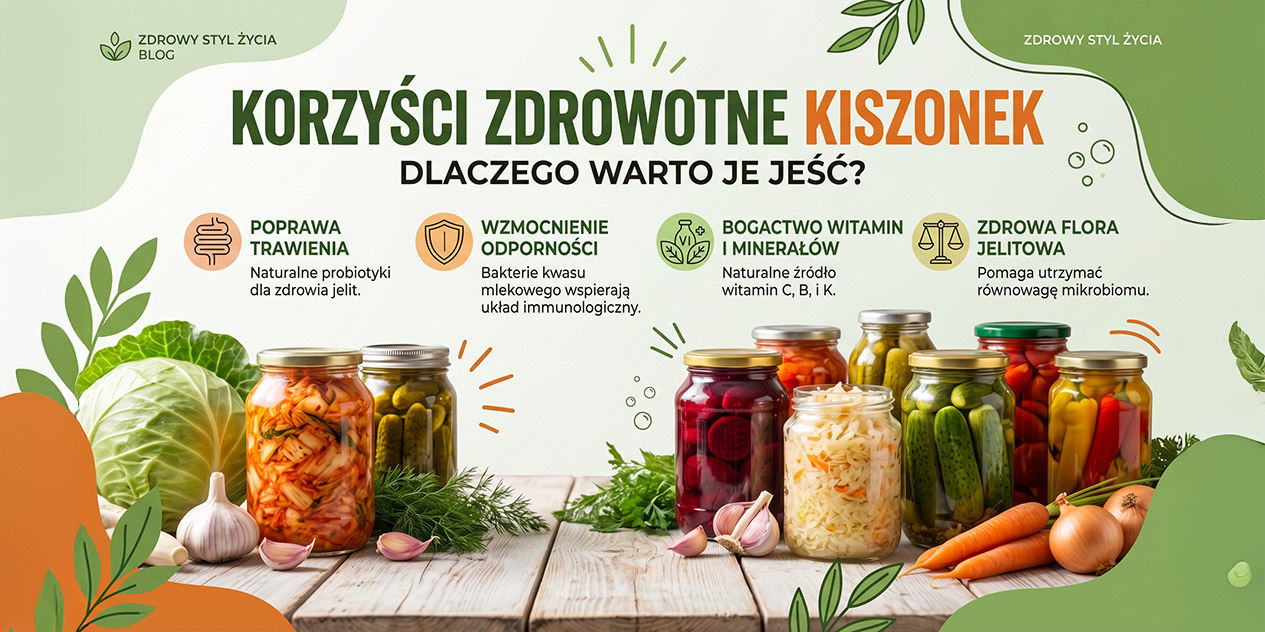 Kiszonki właściwości zdrowotne — dlaczego warto jeść kiszonki